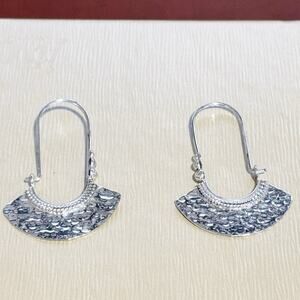 Sterling Silver 925 Earrings Dangle Vintage Earrings Made in Mexico Earrings